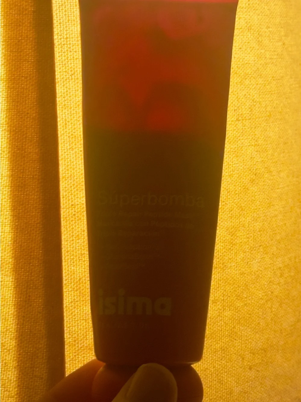 isima Súperbomba Triple Repair Peptide Mask - Red Tube